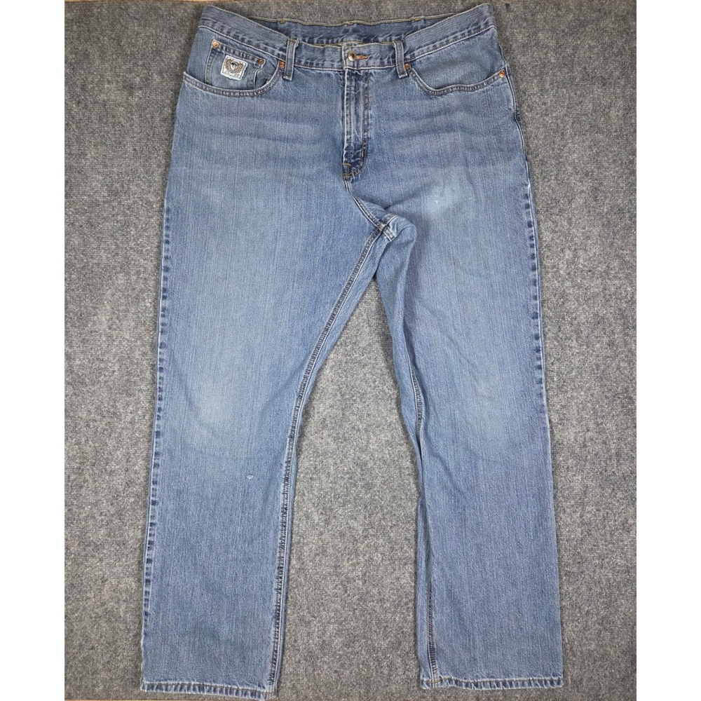 Cinch Jeans Mens 40x34 Blue Denim Straight Leg Workwear Pants